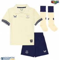 Otroški Nogometni dresi Everton Iliman Ndiaye #10 Gostujoči 2025-26 Kratek Rokav (+ Kratke hlače)